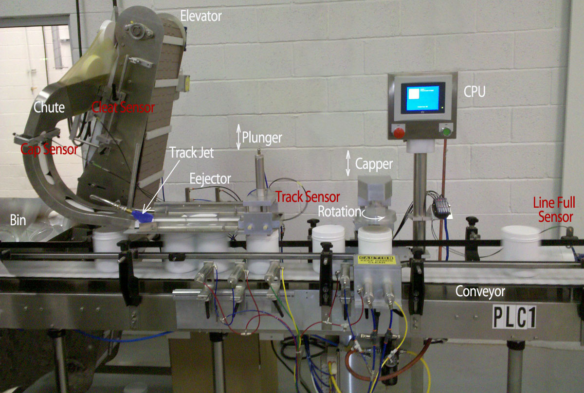 AMT Automatic Chuck Capping Machine