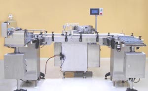 Pharmaceutical peristaltic monoblock liquid filling stoppering tray loading and unloading machines are sterile.
